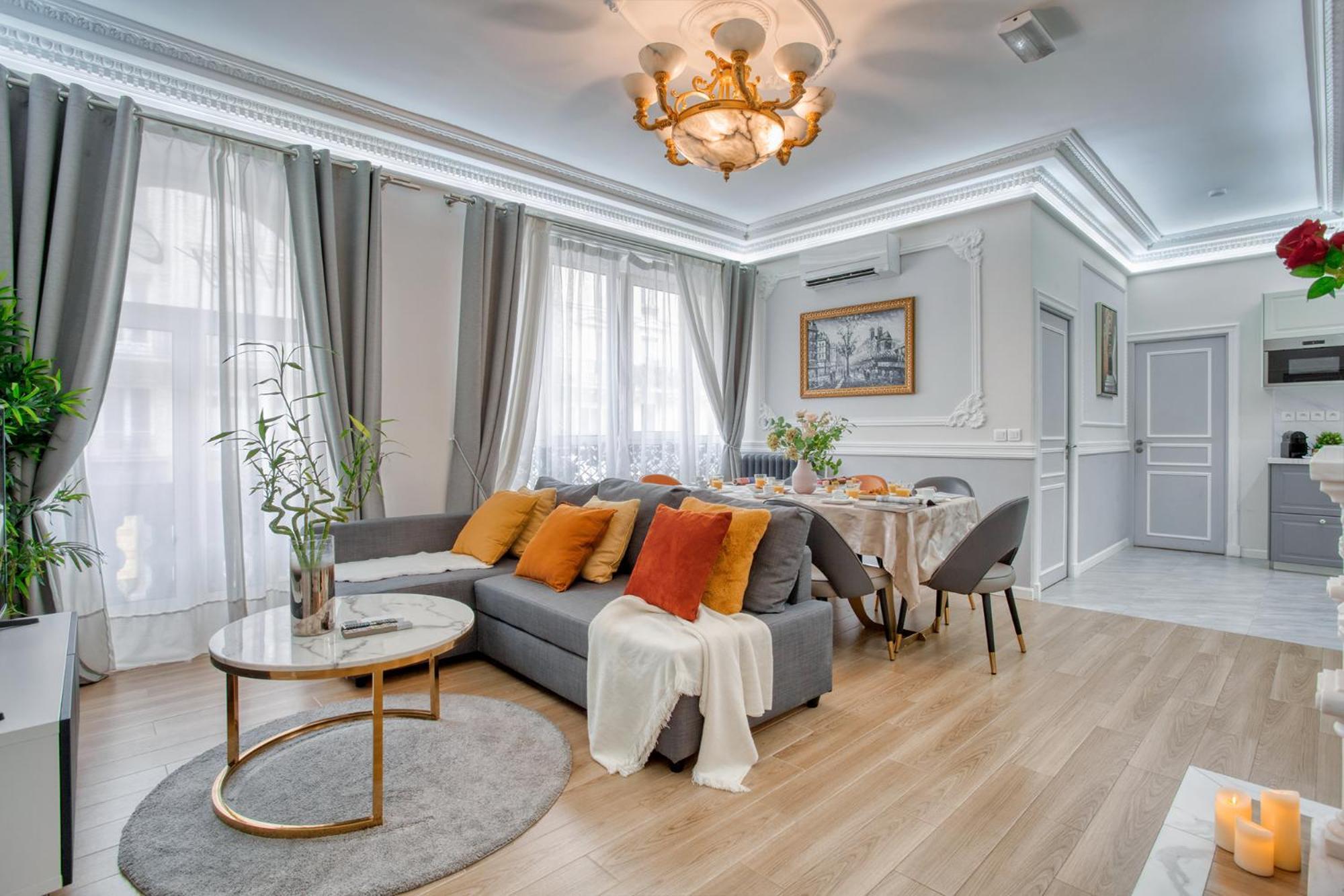 Charmant 150M2 5Ch Romantic - Centre Ville - Clim Париж Экстерьер фото