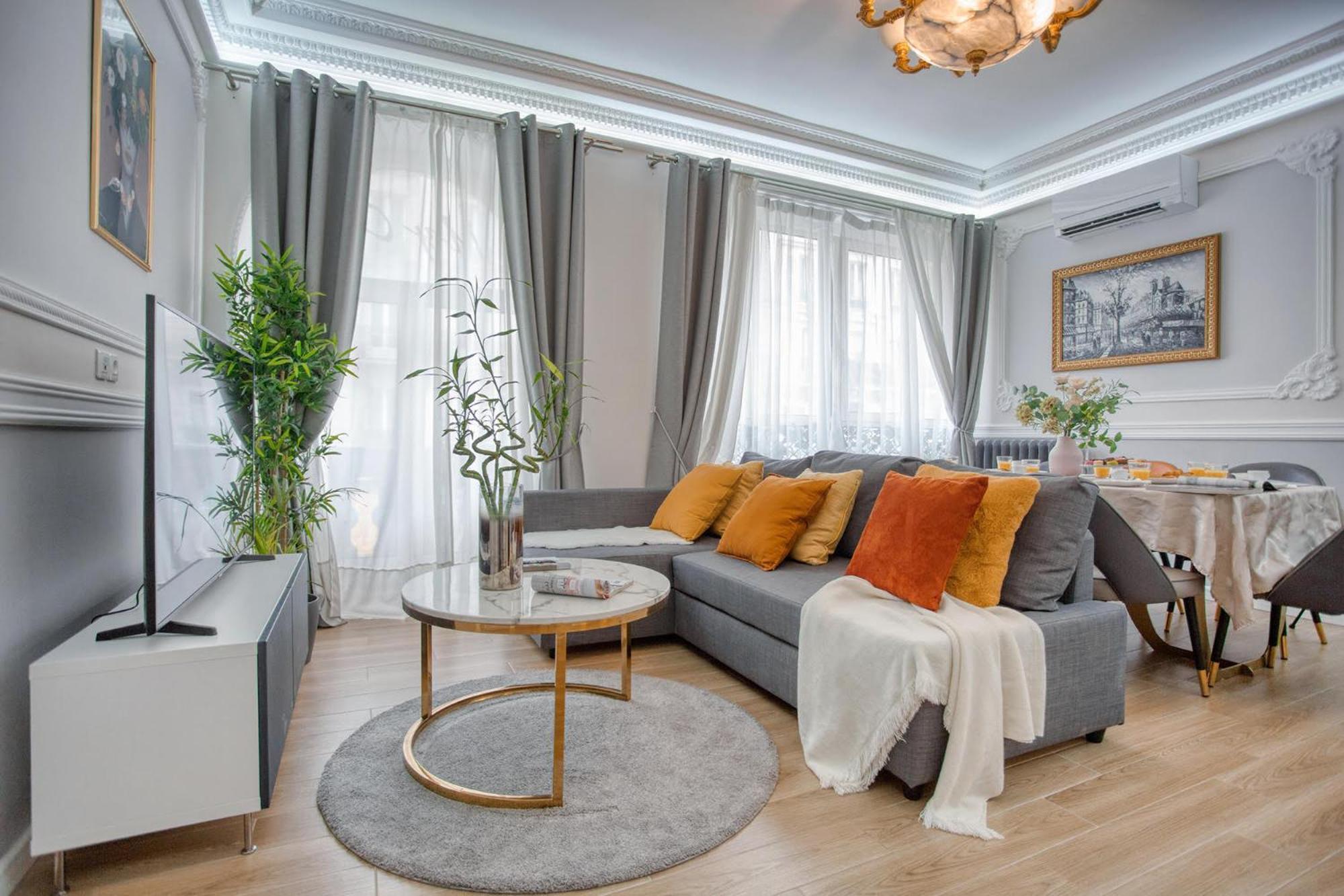 Charmant 150M2 5Ch Romantic - Centre Ville - Clim Париж Экстерьер фото