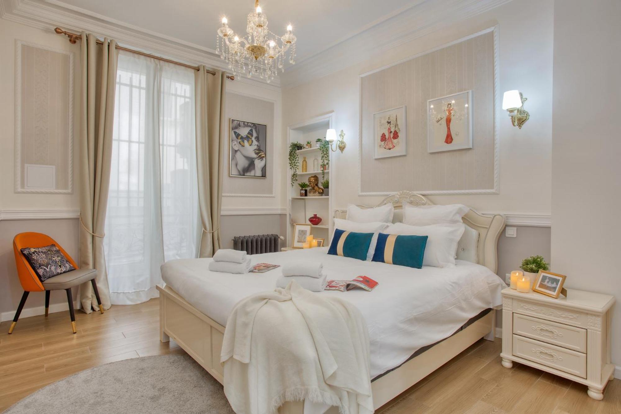 Charmant 150M2 5Ch Romantic - Centre Ville - Clim Париж Экстерьер фото