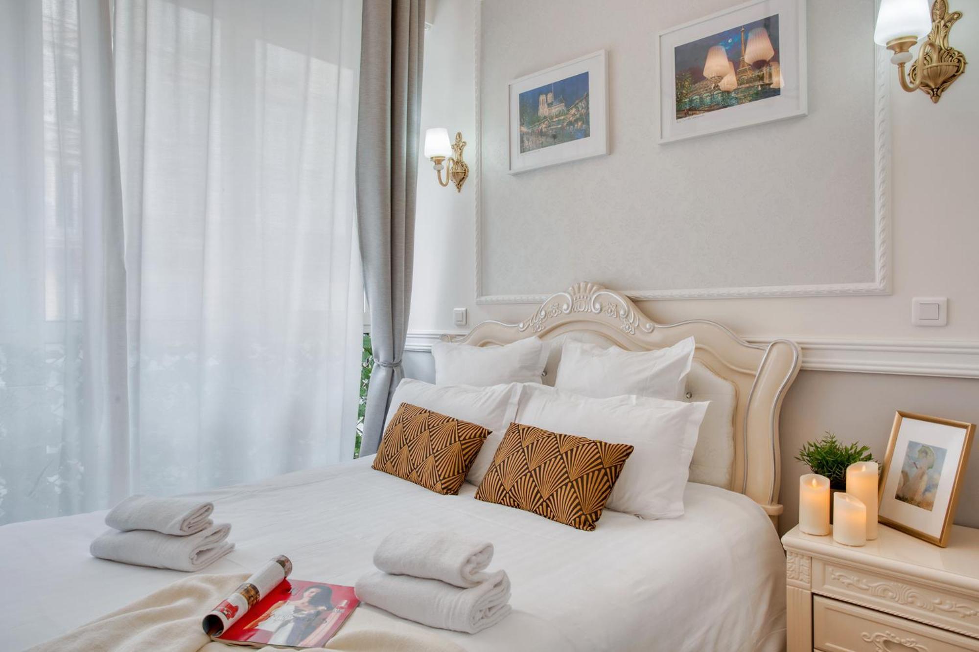 Charmant 150M2 5Ch Romantic - Centre Ville - Clim Париж Экстерьер фото